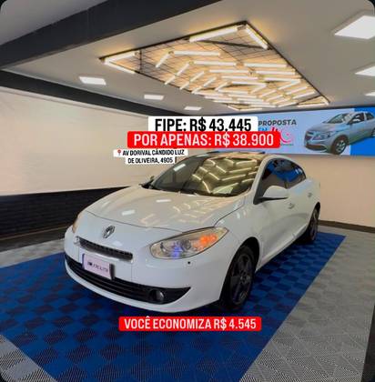 RENAULT FLUENCE 2.0 PRIVILÉGE 16V FLEX 4P AUTOMÁTICO RENAULT FLUENCE 2.0 PRIVILÉGE 16V FLEX 4P AUTOMÁTICO